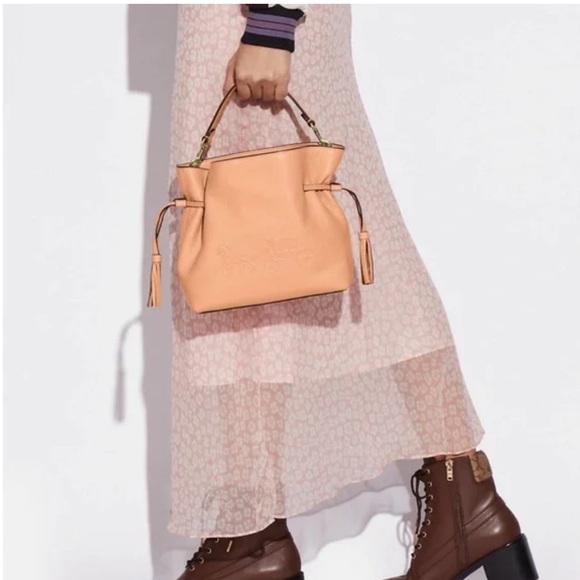 Coach Andy Crossover in Faded Blush Pebbled Leather (Gently Used) - Picture 10 of 11